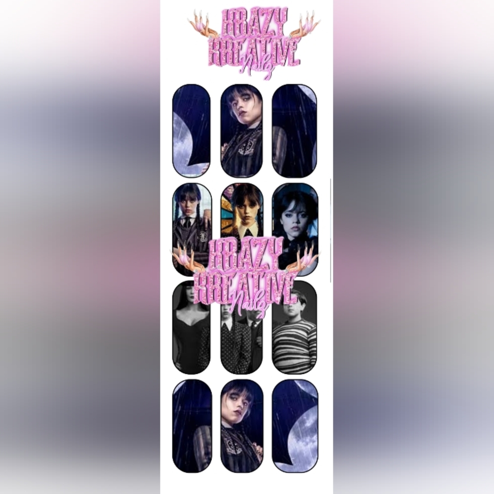 Wendy Waterslide nail decal
